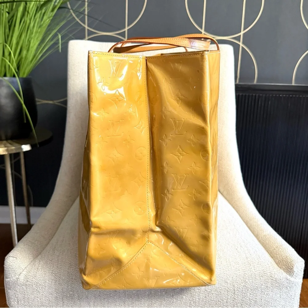 Authentic Louis Vuitton Reade GM Tote bag yellow - Picture 6 of 16